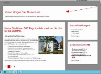 Meine Stadtbau - Online-Service